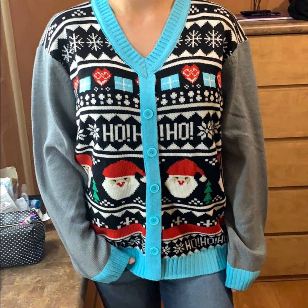 Funny Christmas sweater. Size large.
